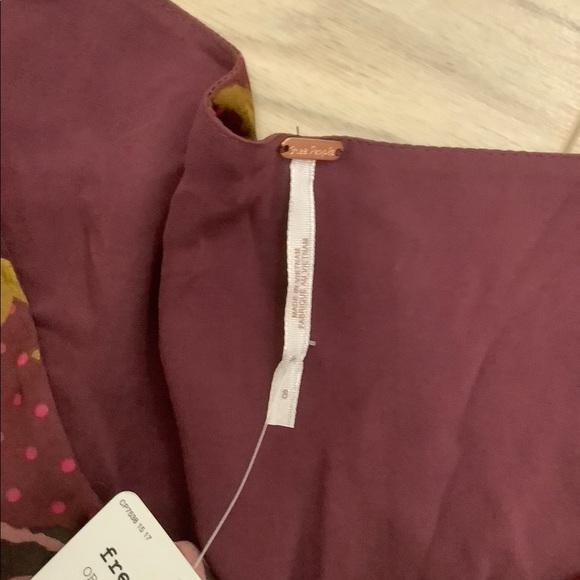 NWT FREE PEOPLE PURPLE COM LONG SLEEVE MINI DRESS❤️❤️❤️❤️ - Picture 14 of 16